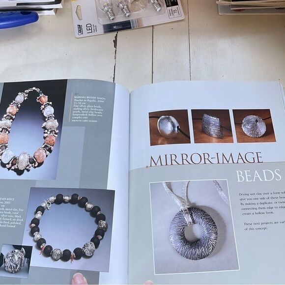Metal Clay Beads Book By Barbara Becker Simon - Picture 14 of 16
